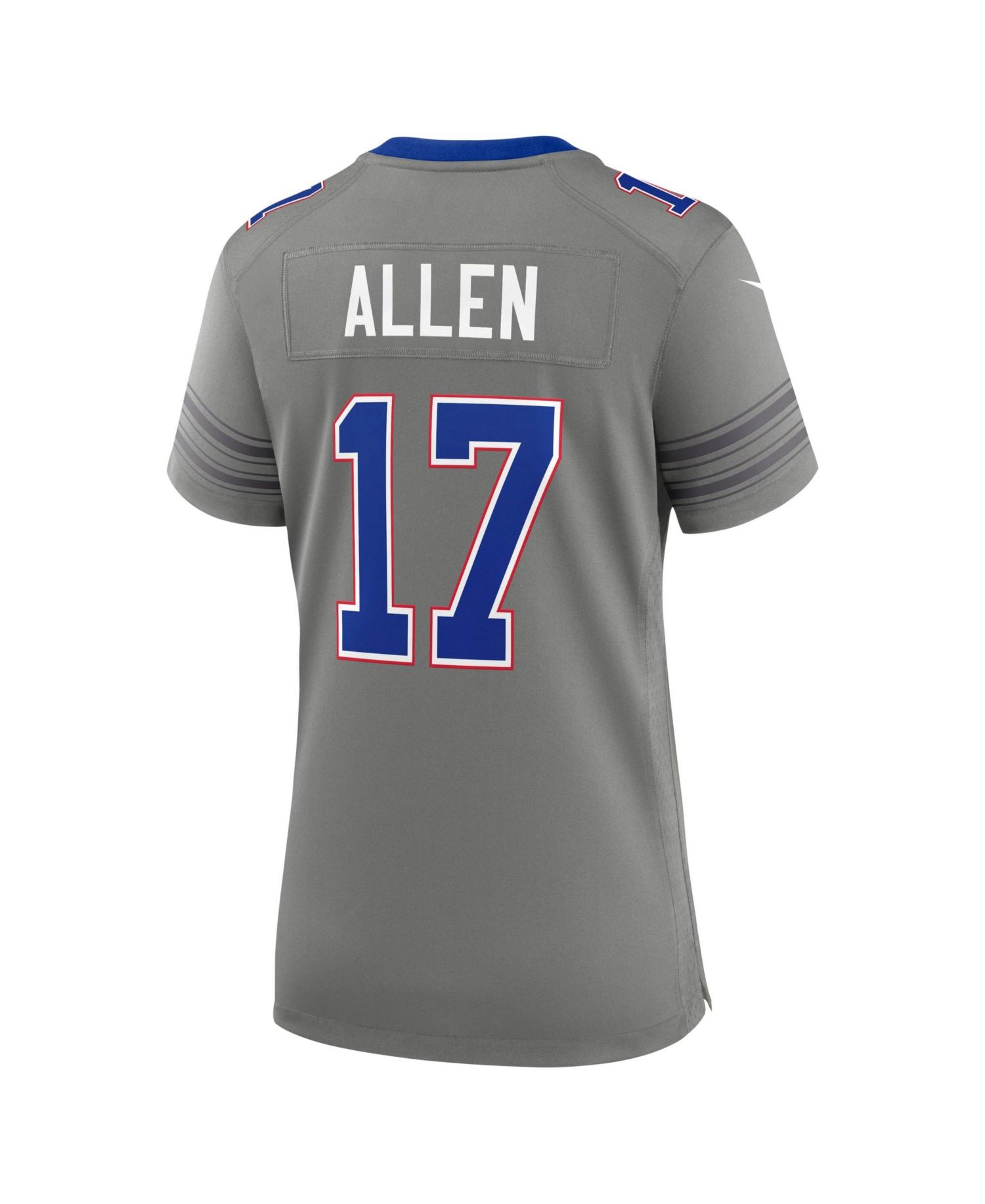 Women's Josh Allen Gray Buffalo Bills Nickel City Game Jersey