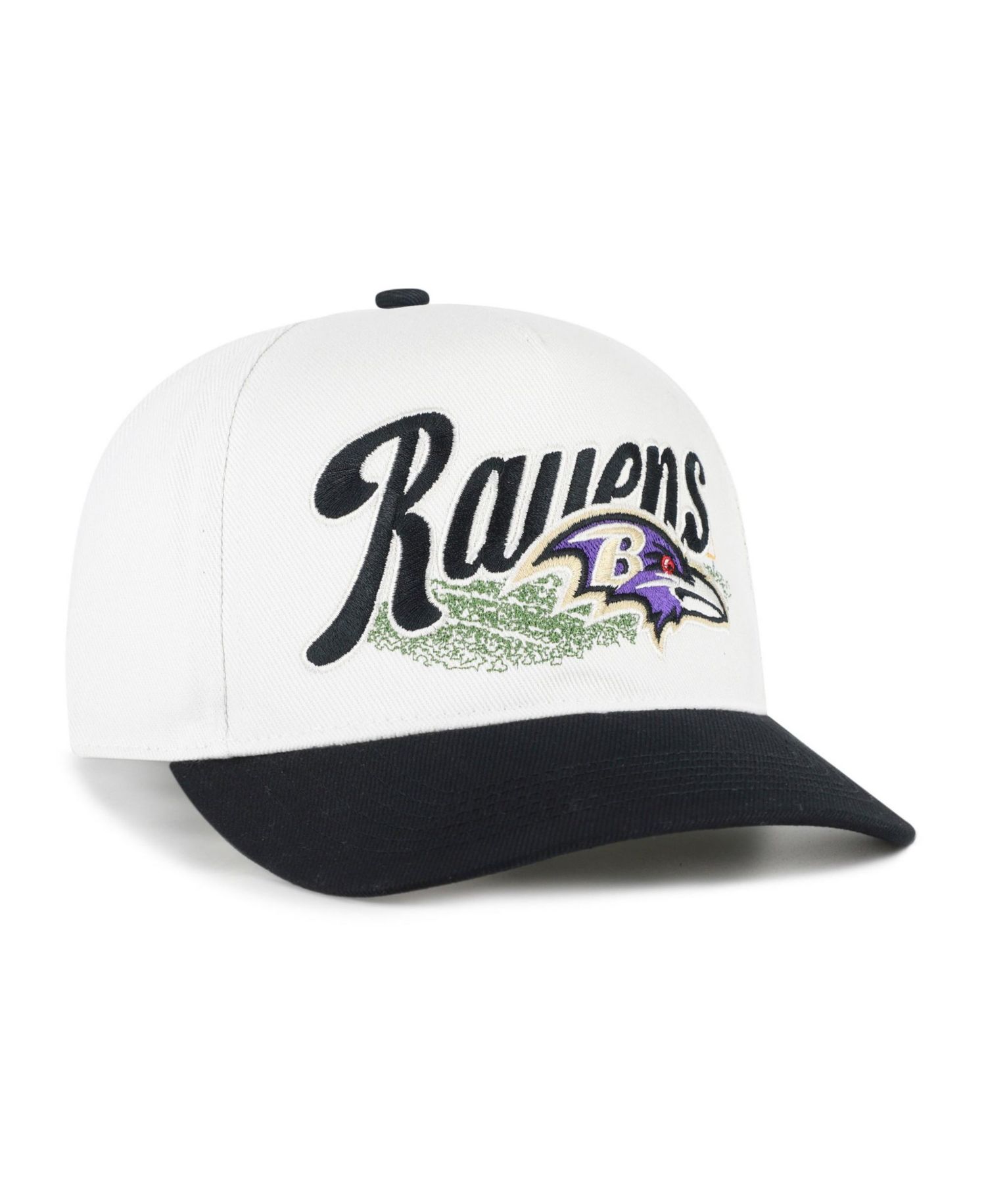 Men's '47 Cream Baltimore Ravens Enfield Hitch Adjustable Hat