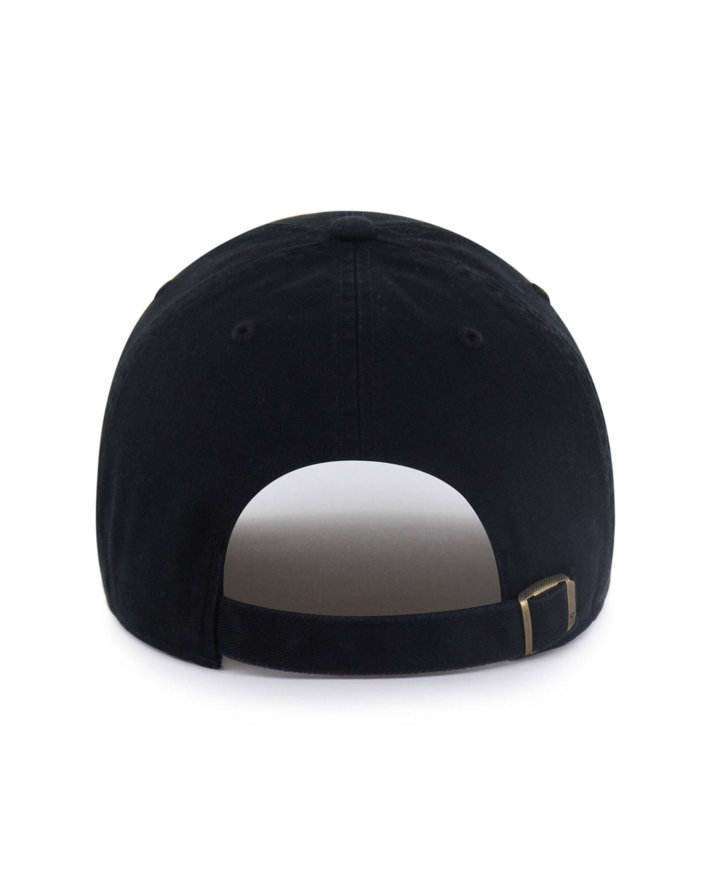 Мужская кепка '47 Brand Black Brown Bears Clean Up Adjustable Hat — фото 2
