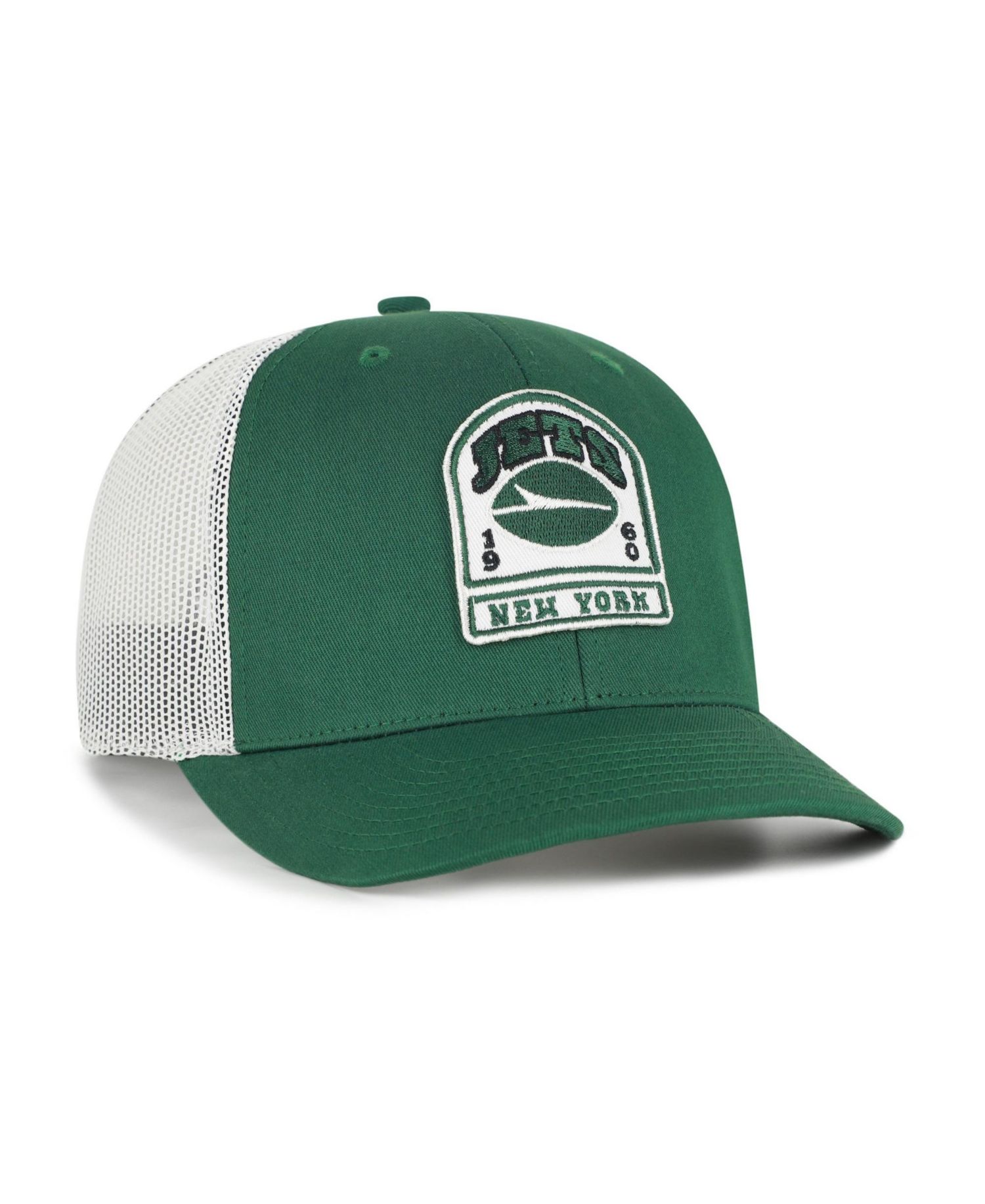 Men's '47 Green New York Jets Headstone Trucker Adjustable Hat