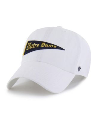 Men's '47  White Notre Dame Fighting Irish Vault Clean Up Adjustable Hat