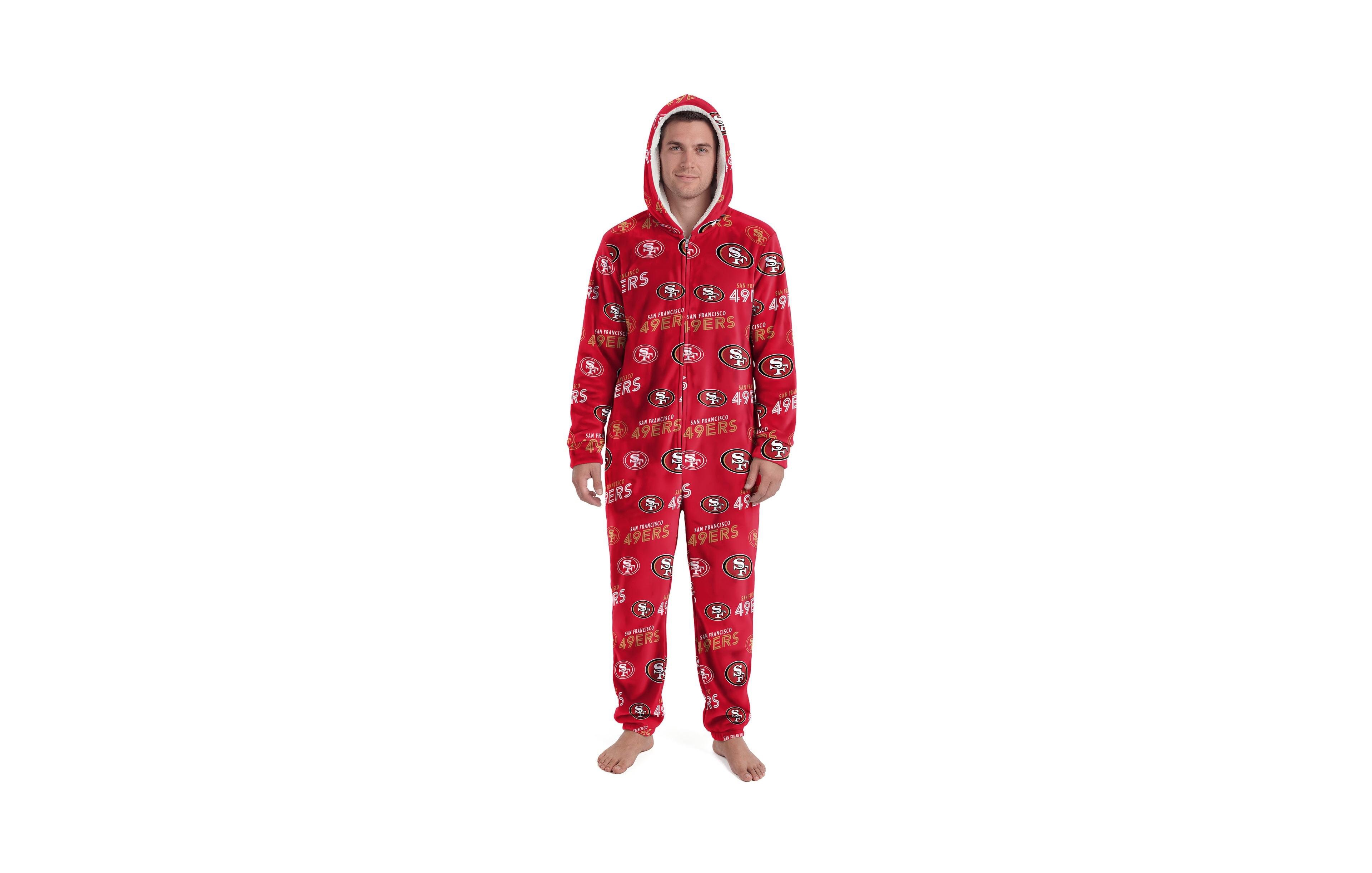 Concepts Sport Men's and Women's Red San Francisco 49ers Sidekick Union Suit