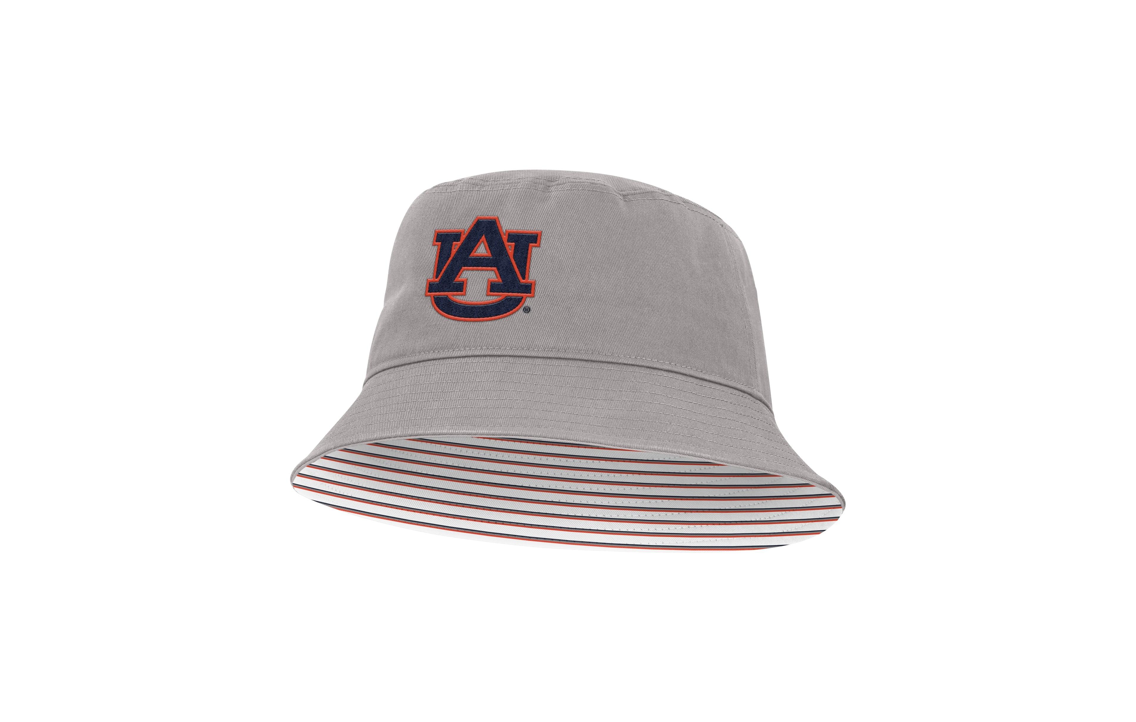 Nike Men's and Women's Gray Auburn Tigers Primetime Apex Bucket Hat
