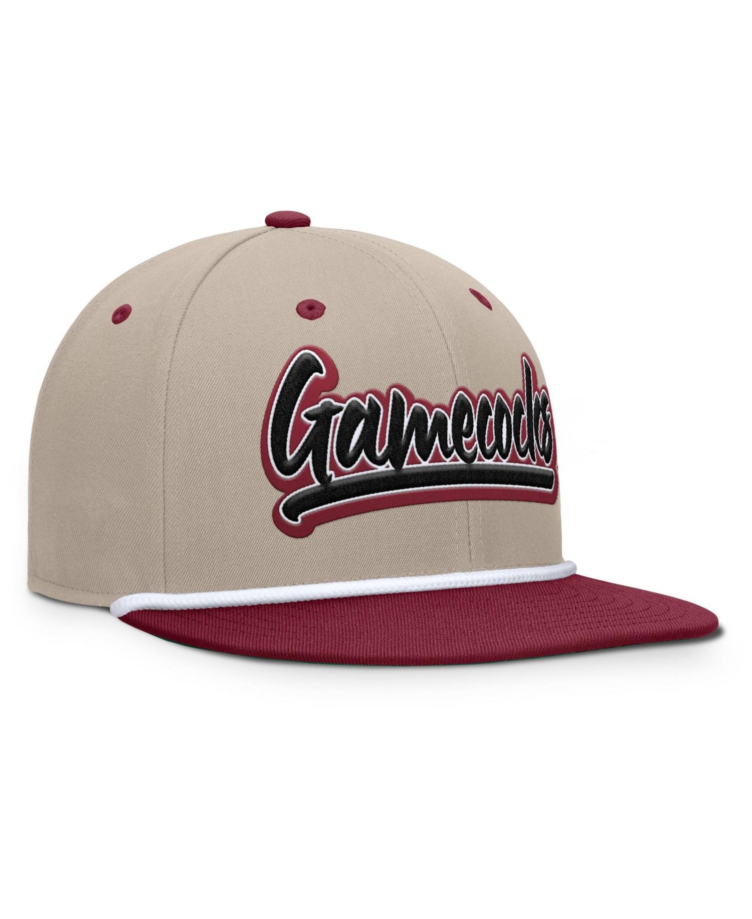 Men's Khaki/Garnet South Carolina Gamecocks Colt Fitted Hat