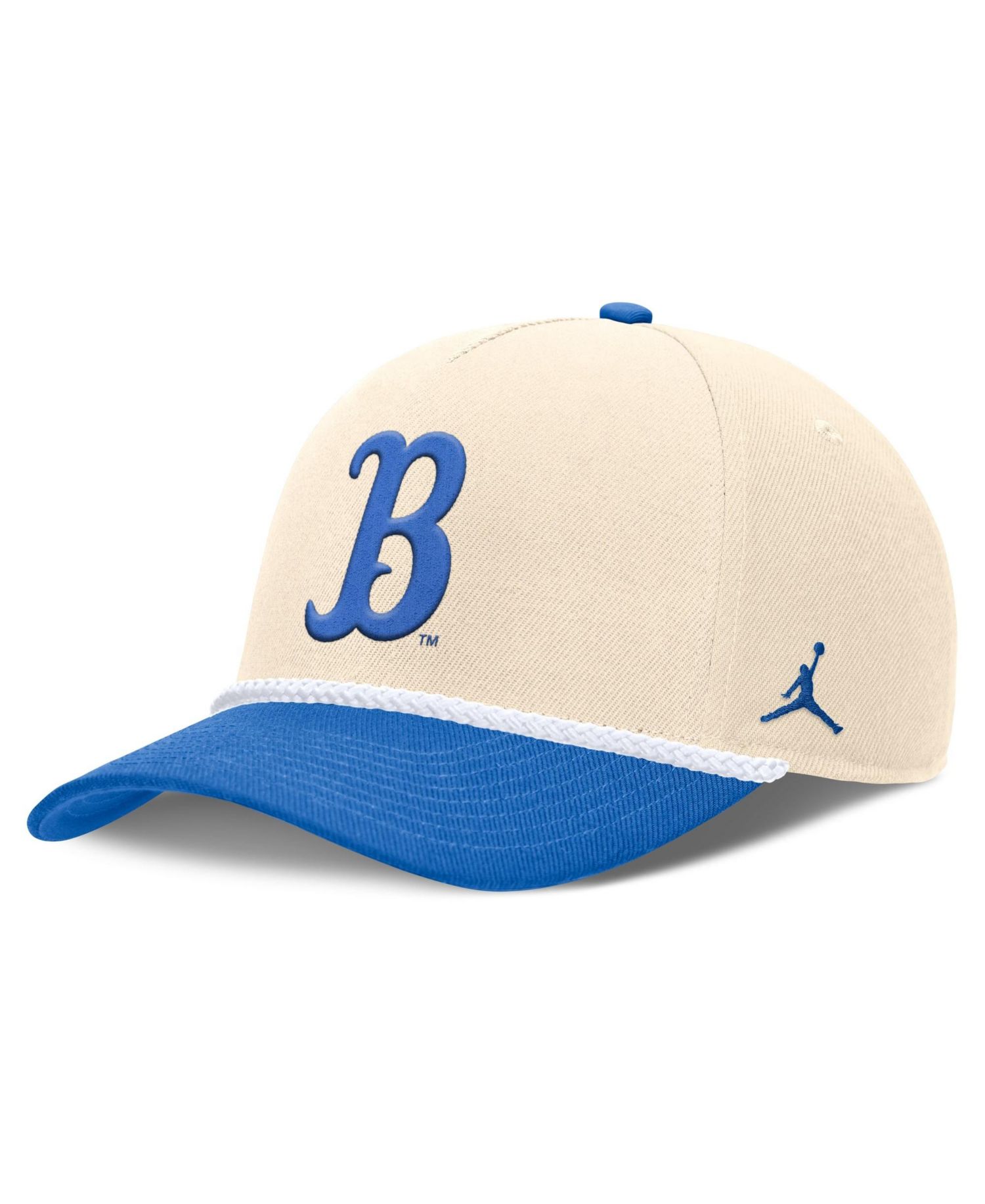 Men's and Women's Natural UCLA Bruins 2026 Primetime Natural 5-Panel Rope 2-Tone Rise Hat