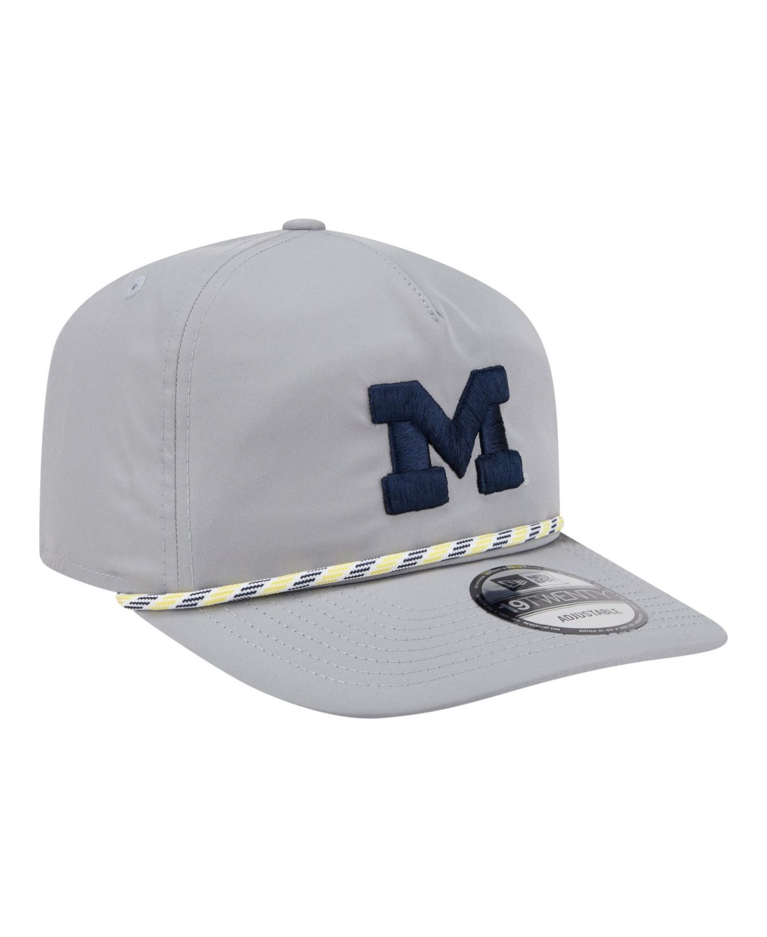 Men's Gray Michigan Wolverines 19TWENTY Adjustable Hat