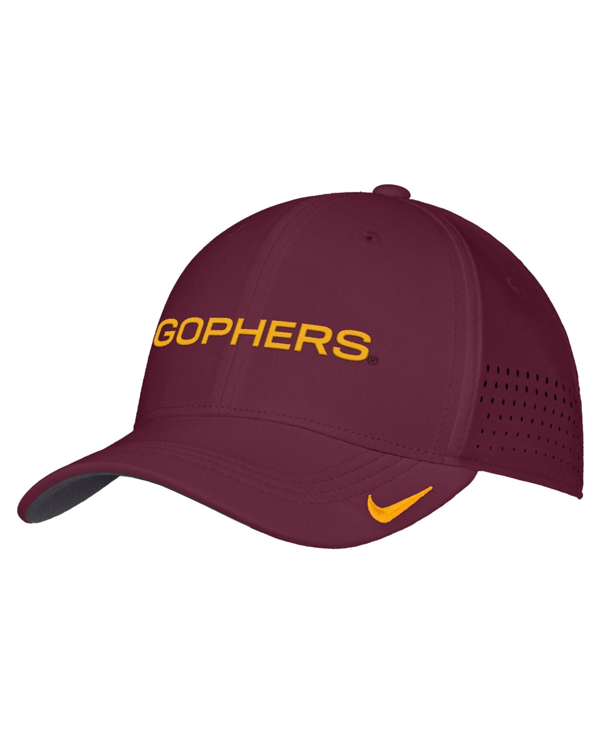 Nike Men's Maroon Minnesota Golden Gophers 2026 On-Field AeroBill SwooshFlex Dri-fit Hat