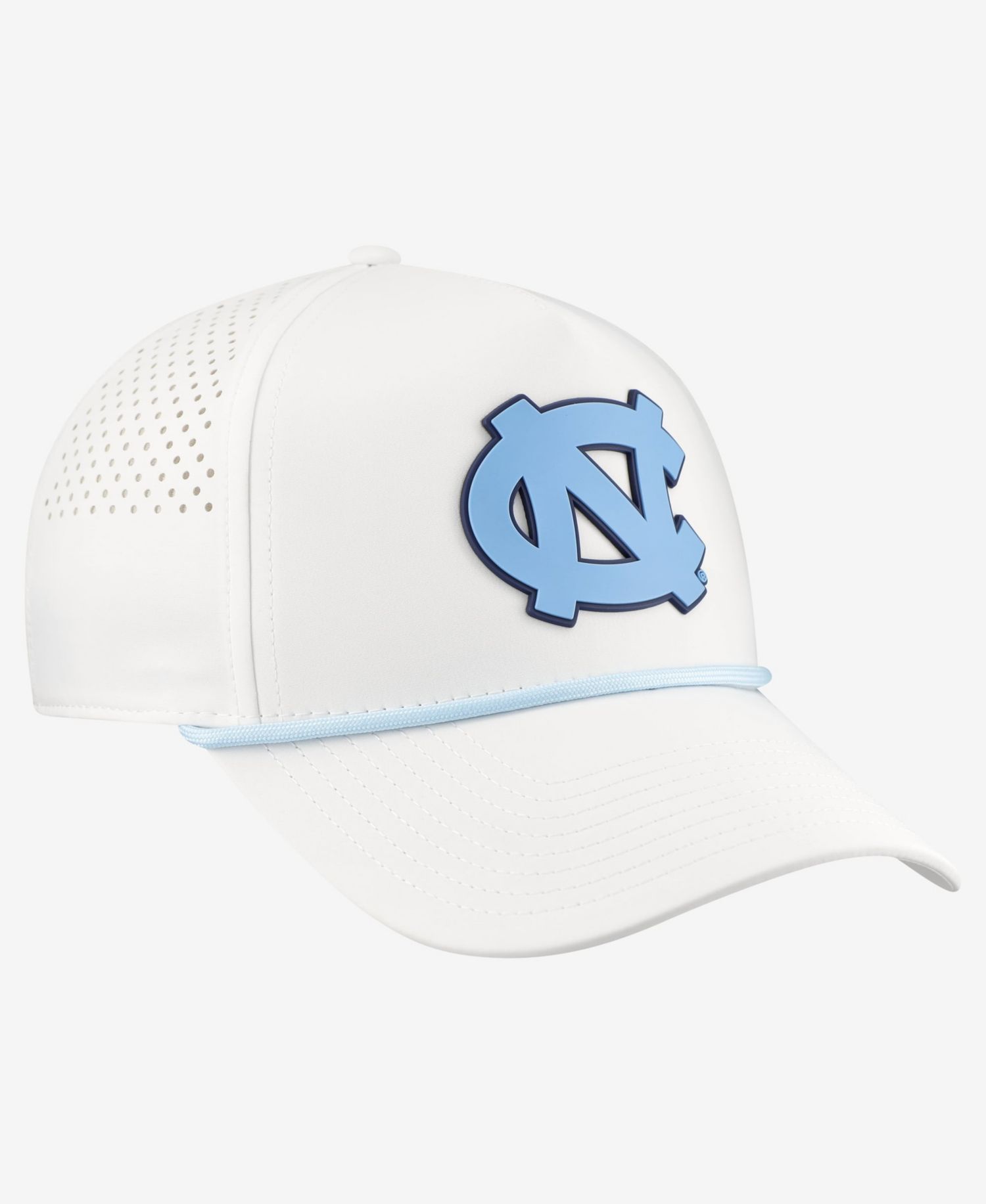 Men's White North Carolina Tar Heels Classic Adjustable Rope Hat