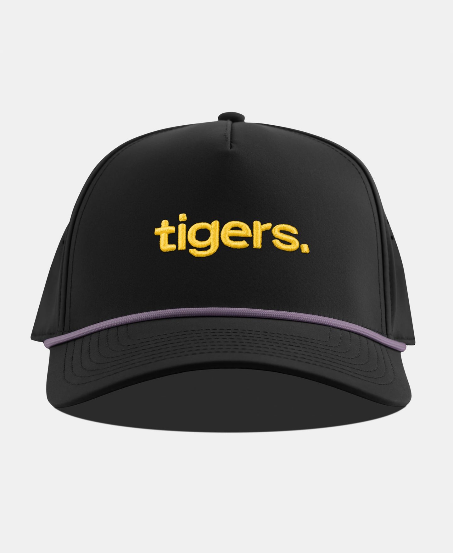 Мужской головной убор Branded Bills Black LSU Tigers Statement Adjustable Rope Hat — фото 3