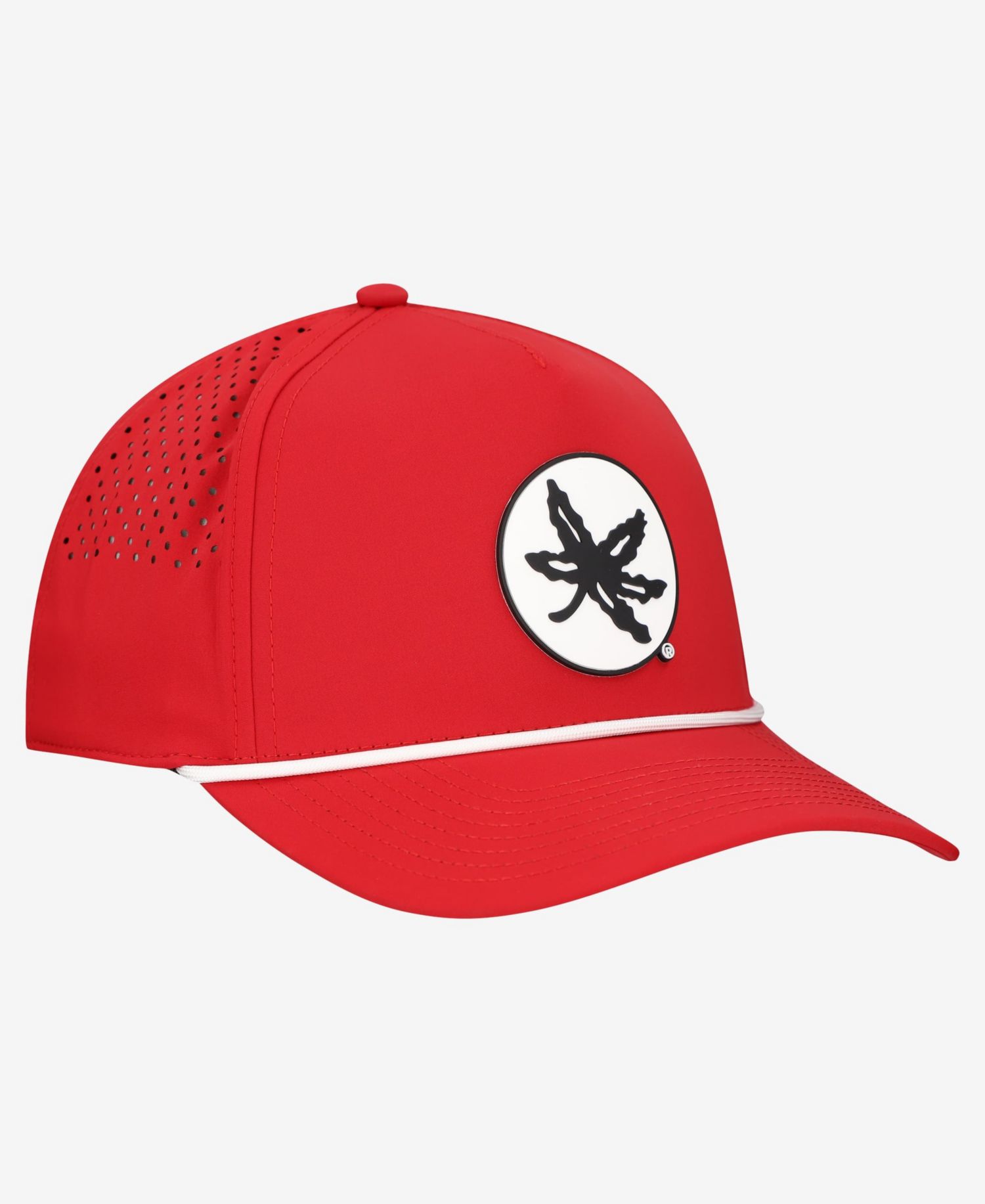 Men's Scarlet Ohio State Buckeyes Classic Two-Tone Adjustable Rope Hat