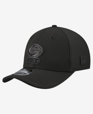 Men's Black Green Bay Packers 2026 Sideline 9SEVENTY Adjustable Hat