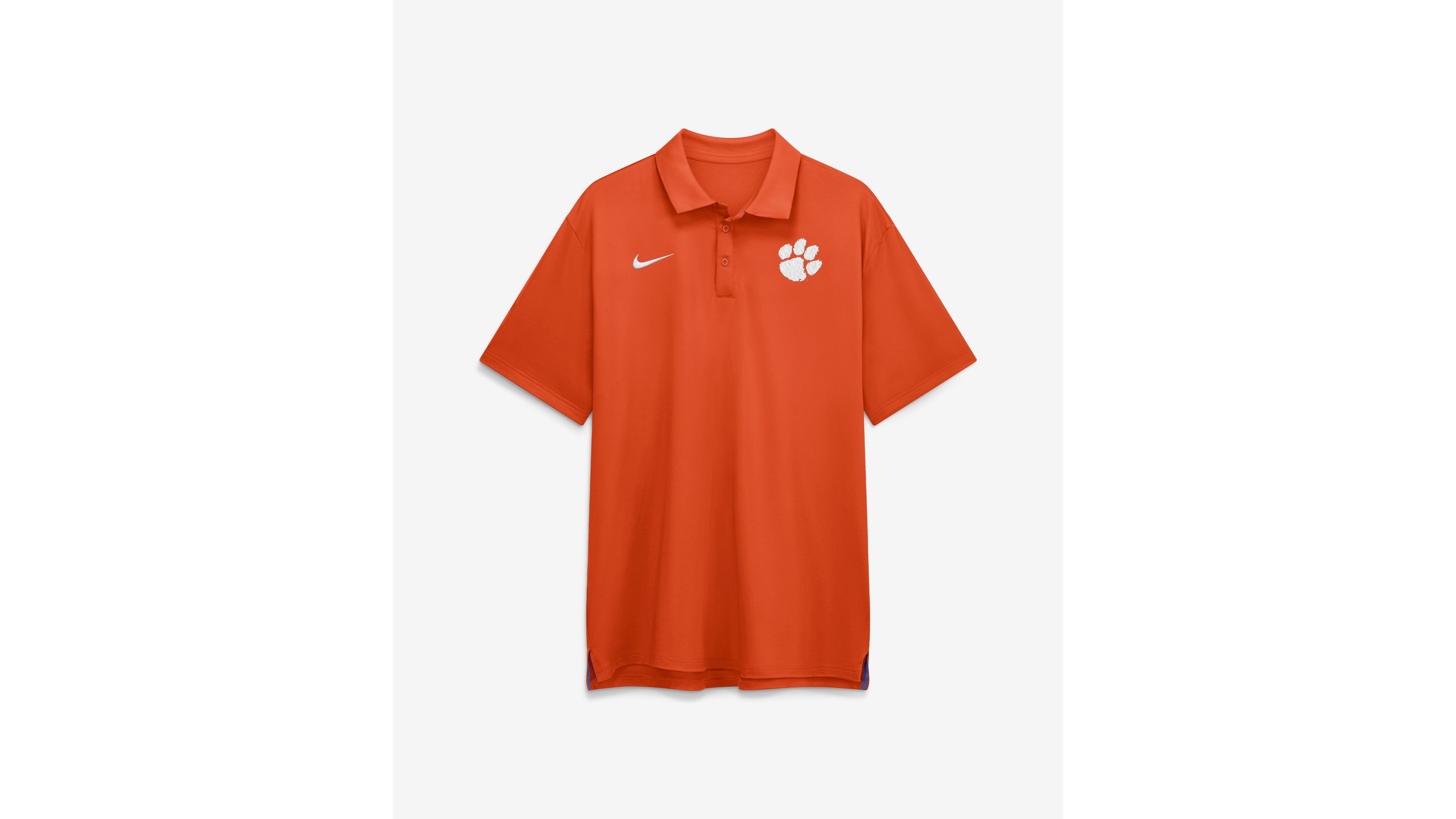 Nike Men's Orange Clemson Tigers 2026 Sideline Tour Dri-fit Polo