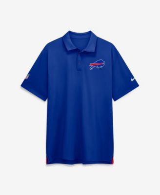 Men's Royal Buffalo Bills Sideline Powerful Blocking Dri-FIT Tour Polo
