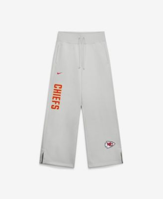 Women's  Gray Kansas City Chiefs Primetime Phoenix Fleece Wide-Leg Sweatpants