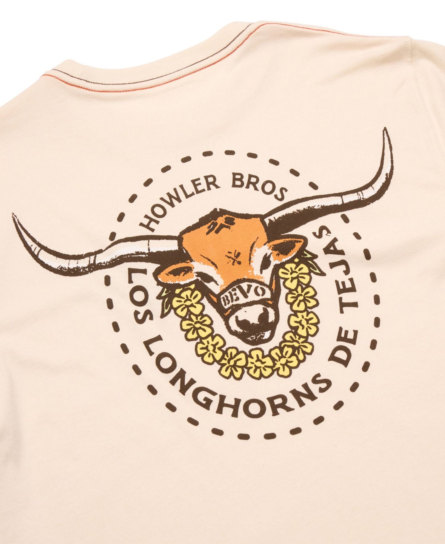 Men's Natural Texas Longhorns Graphic T-Shirt