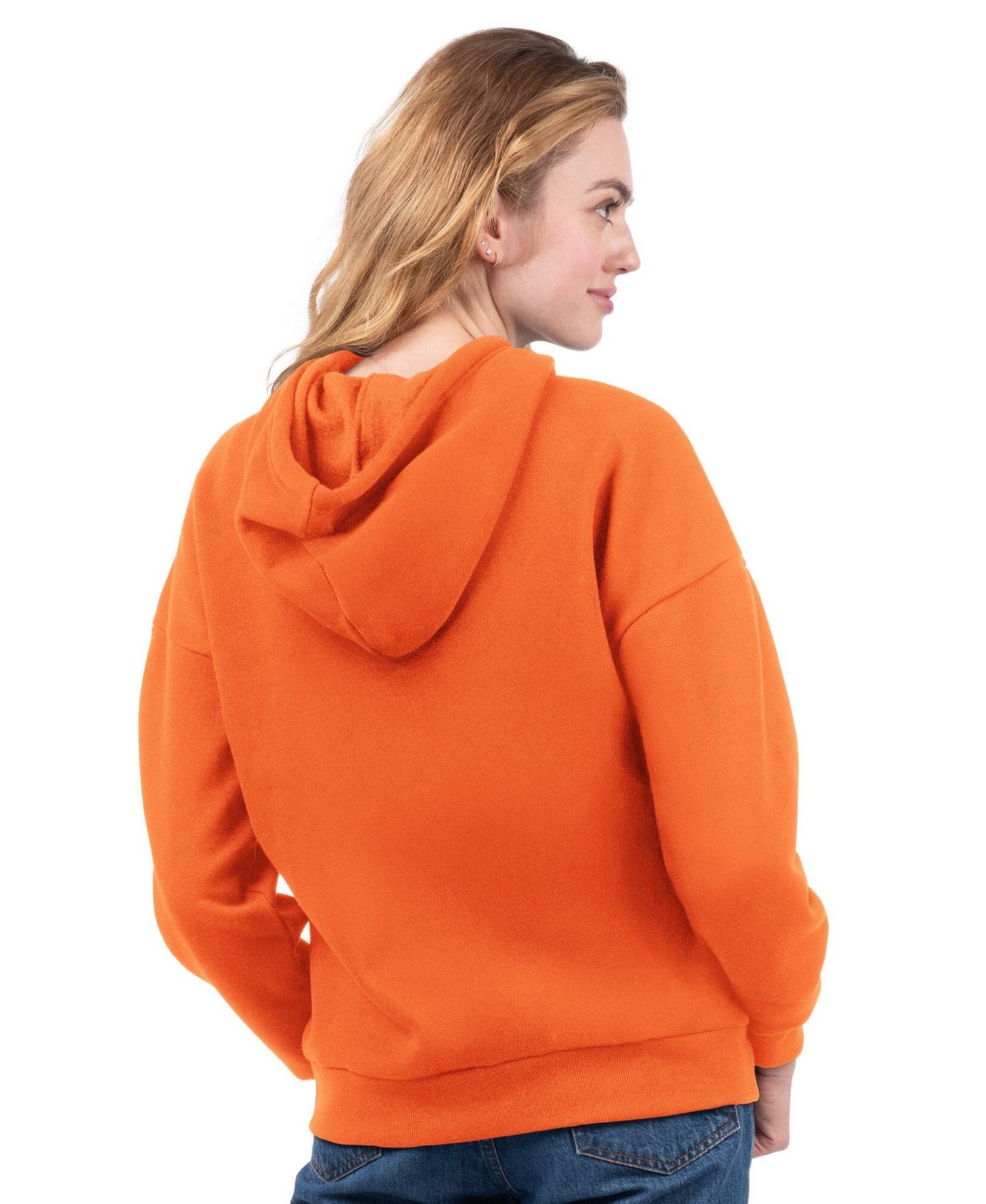 Women's Navy/Orange Denver Broncos Hoodie & T-Shirt Combo Pack