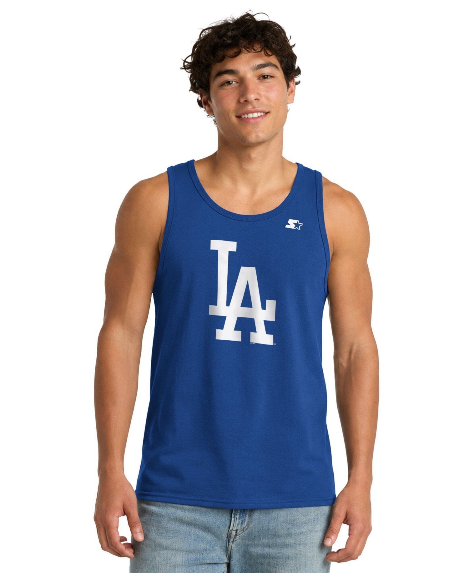 Men's Royal Los Angeles Dodgers Tank Top