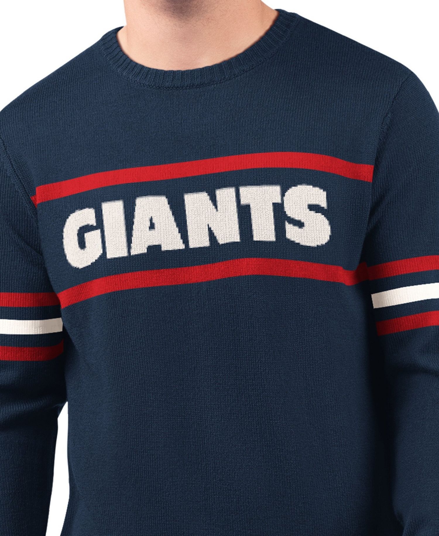 Men's Navy New York Giants Player Sweater