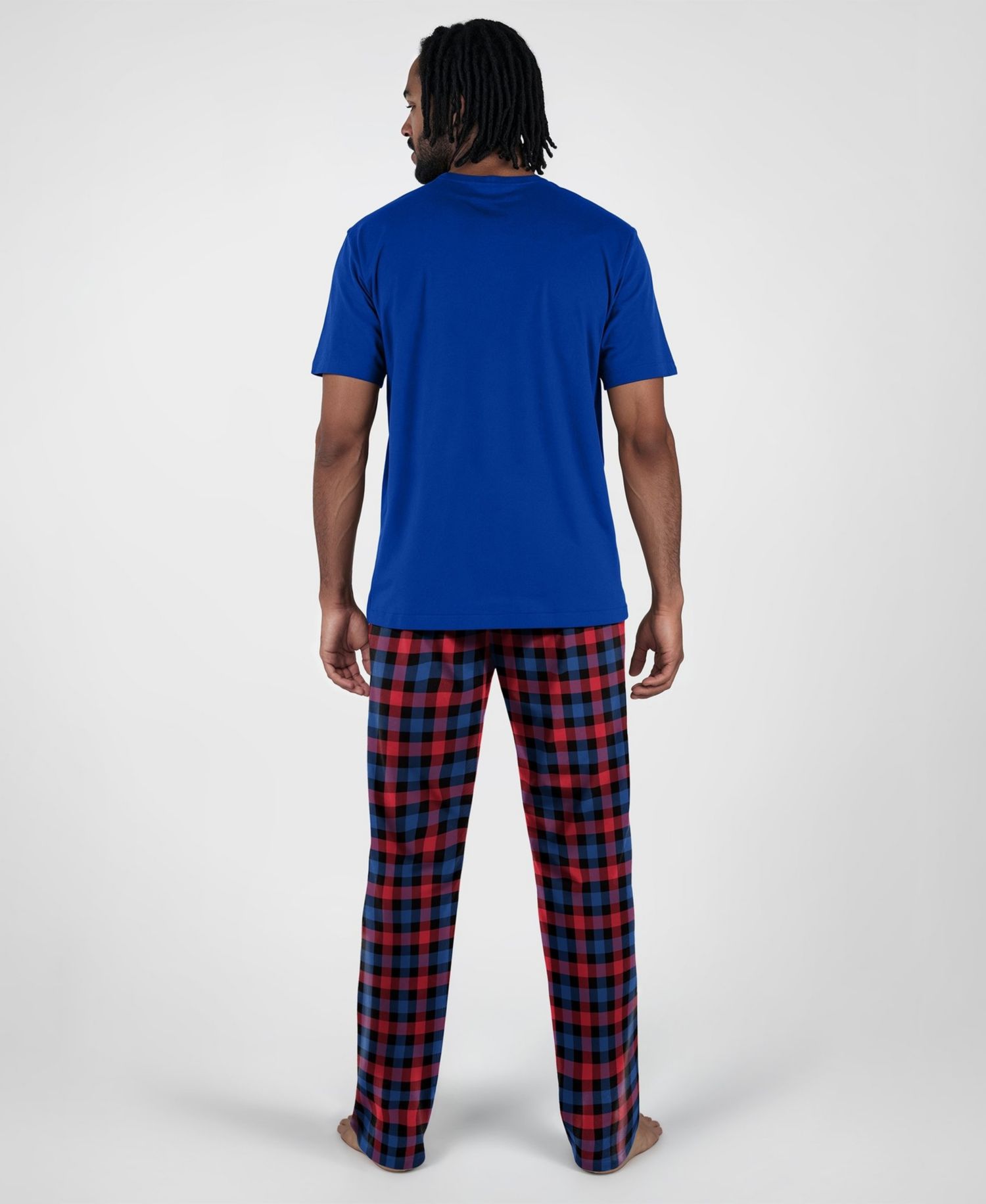 Men's Royal Buffalo Bills Highland Sleep Set