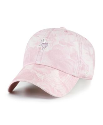 Women's Pink Minnesota Vikings Gardenia Clean Up Adjustable Hat
