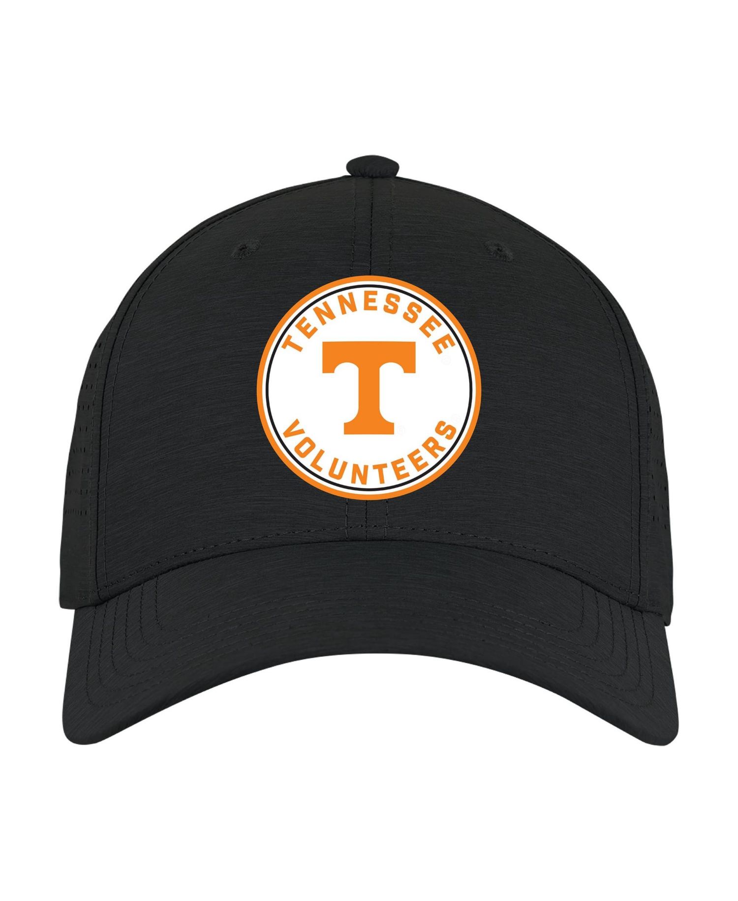 Men's and Women's Black Tennessee Volunteers Brezo Adjustable Hat