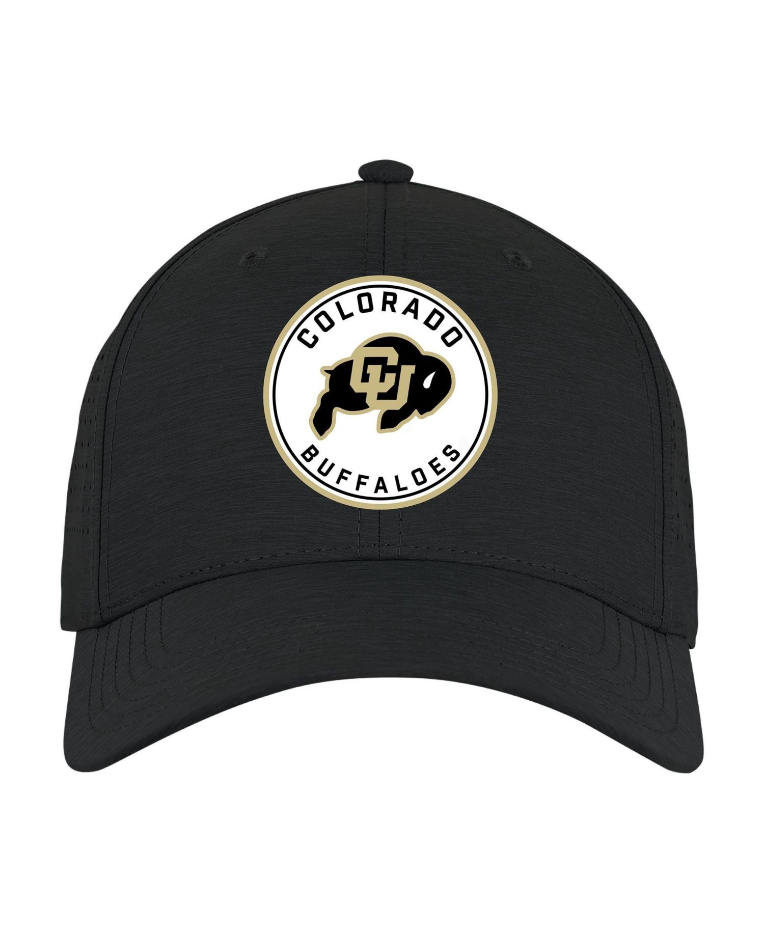 Men's and Women's Black Colorado Buffaloes Brezo Adjustable Hat