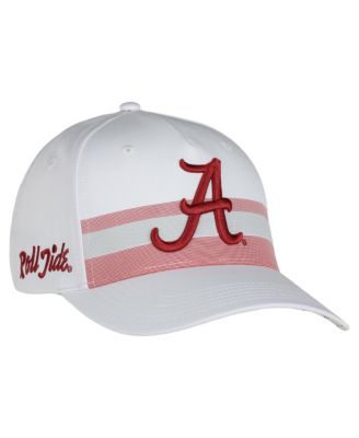 Men's and Women's White Alabama Crimson Tide The Sideline Adjustable Hat