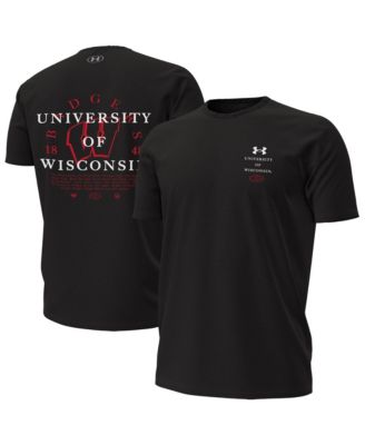 Men's Black Wisconsin Badgers 2026 Sideline Performance T-Shirt