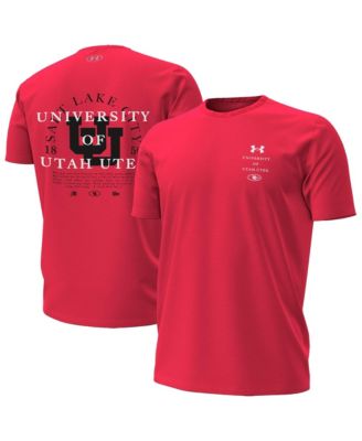 Men's Red Utah Utes 2026 Sideline Performance T-Shirt