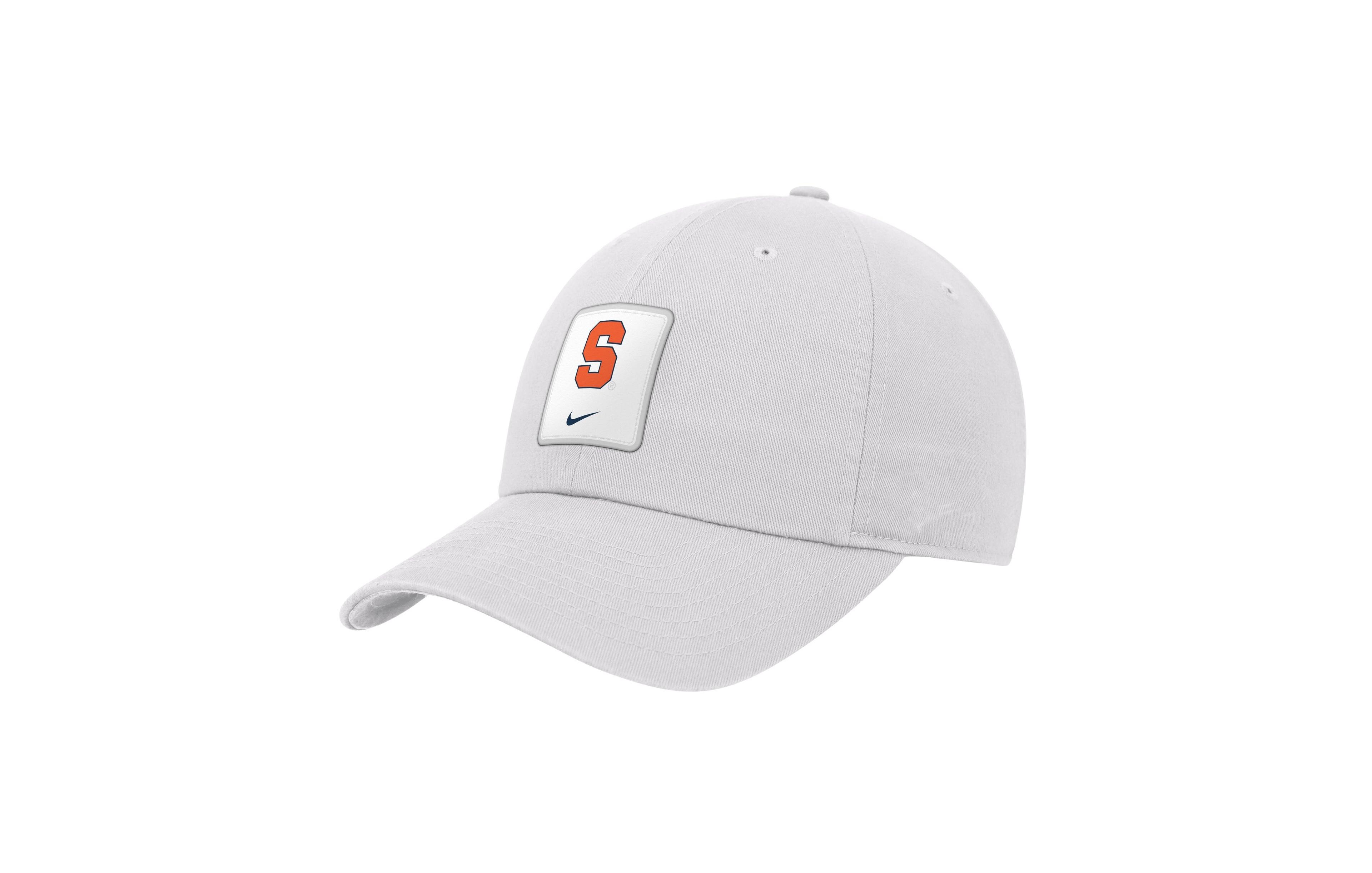 Nike Men's White Syracuse Orange 2026 On-Field Club Adjustable Hat