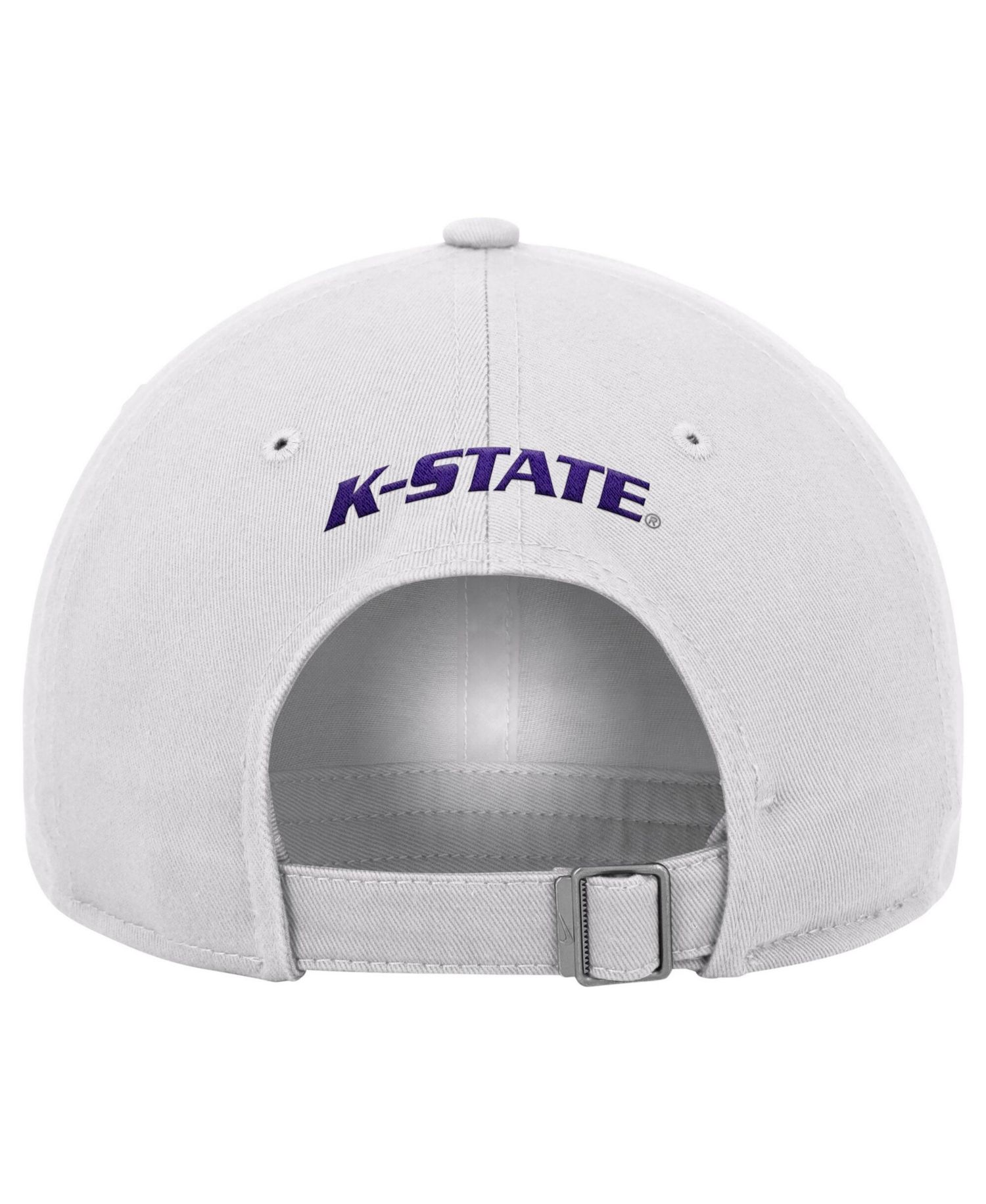 Men's White Kansas State Wildcats 2026 On-Field Club Adjustable Hat