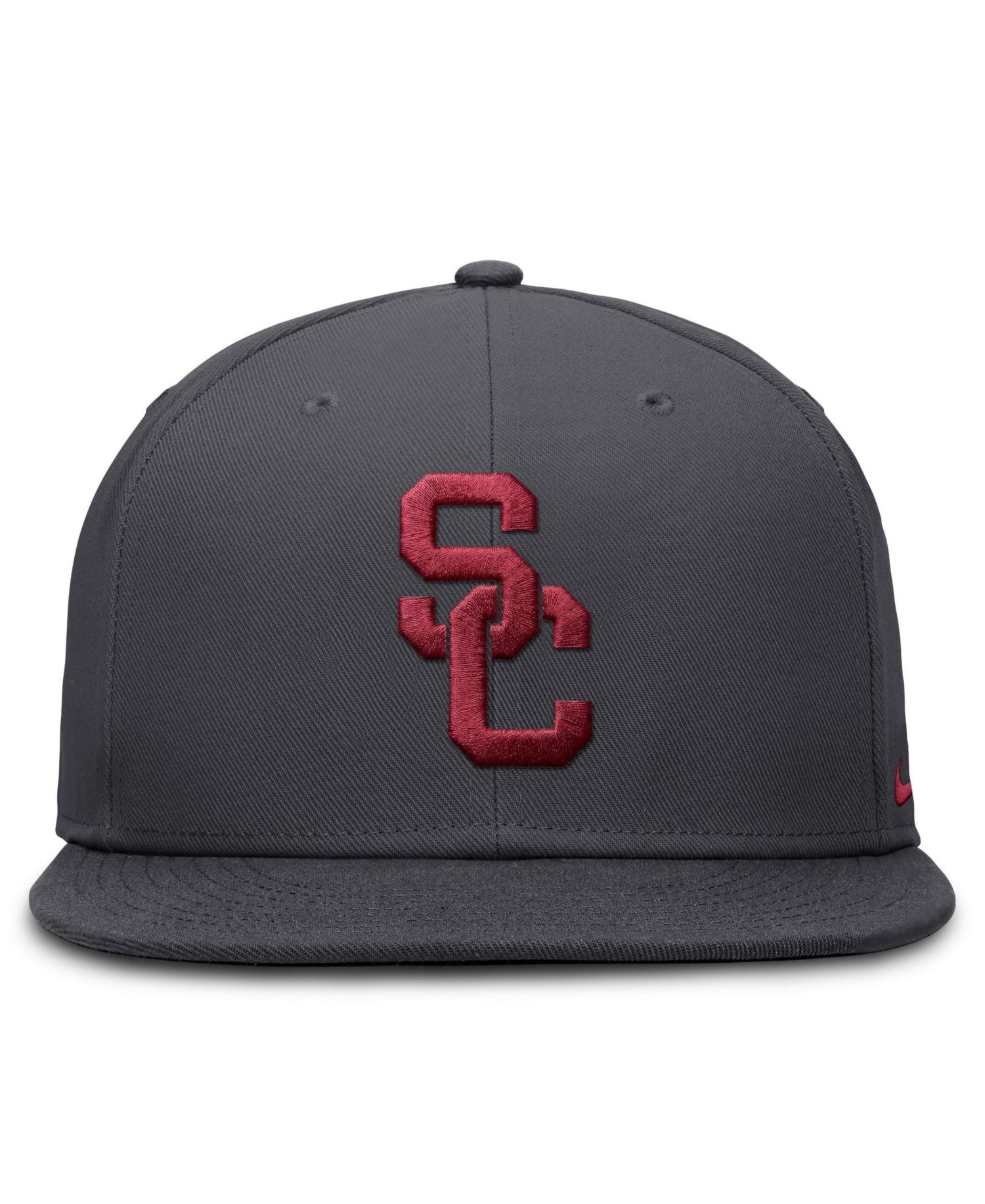 Men's Anthracite USC Trojans Pro Dri-FIT Fitted Hat