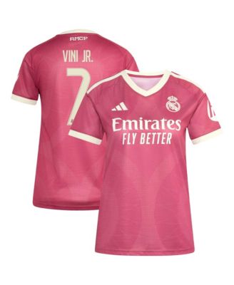 Women's Vini Jr. Pink Real Madrid 2026/27 Third Replica Jersey