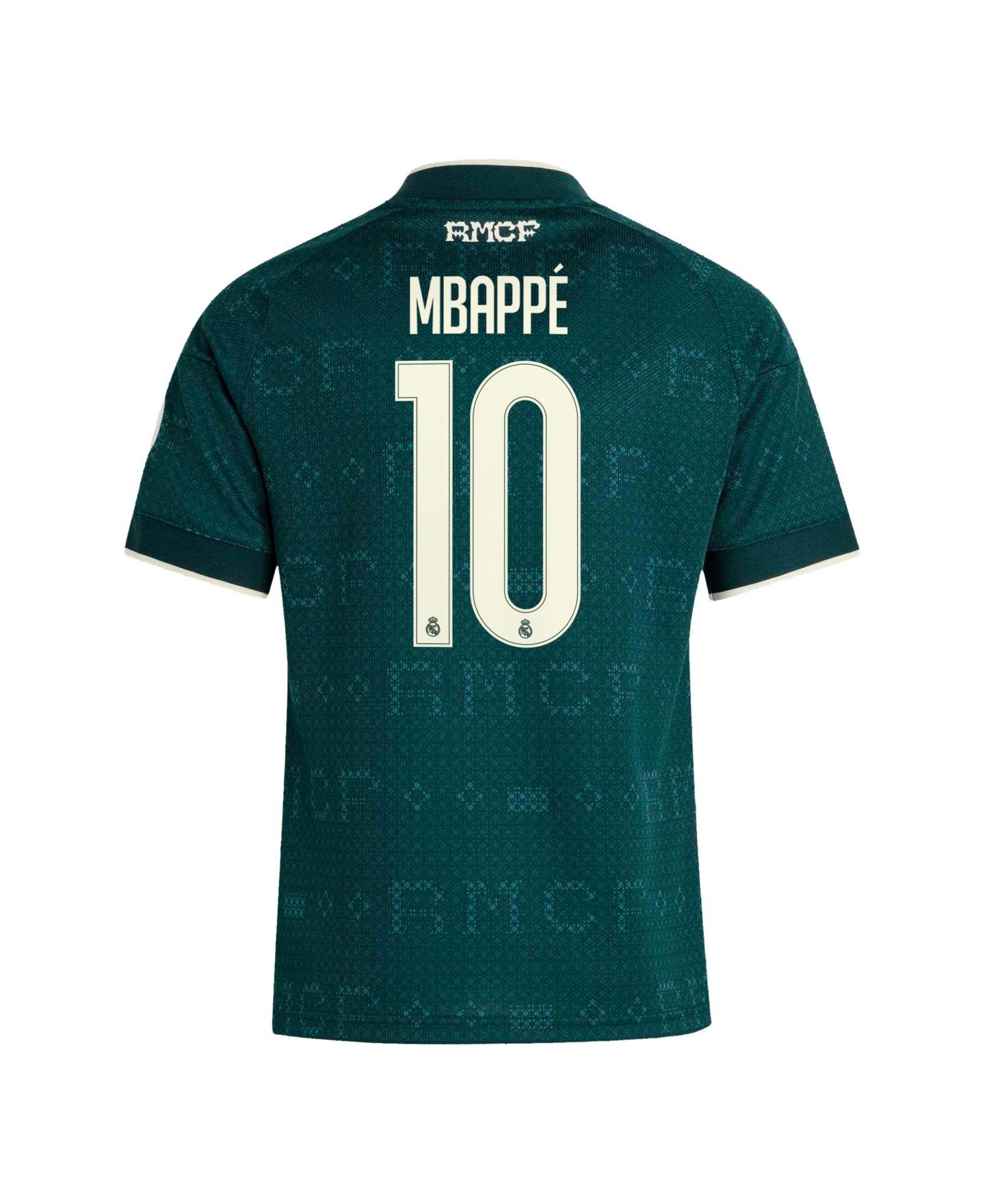 Детский топ adidas Kylian Mbappé Green Real Madrid 2026/27 Away Replica Jersey — фото 2