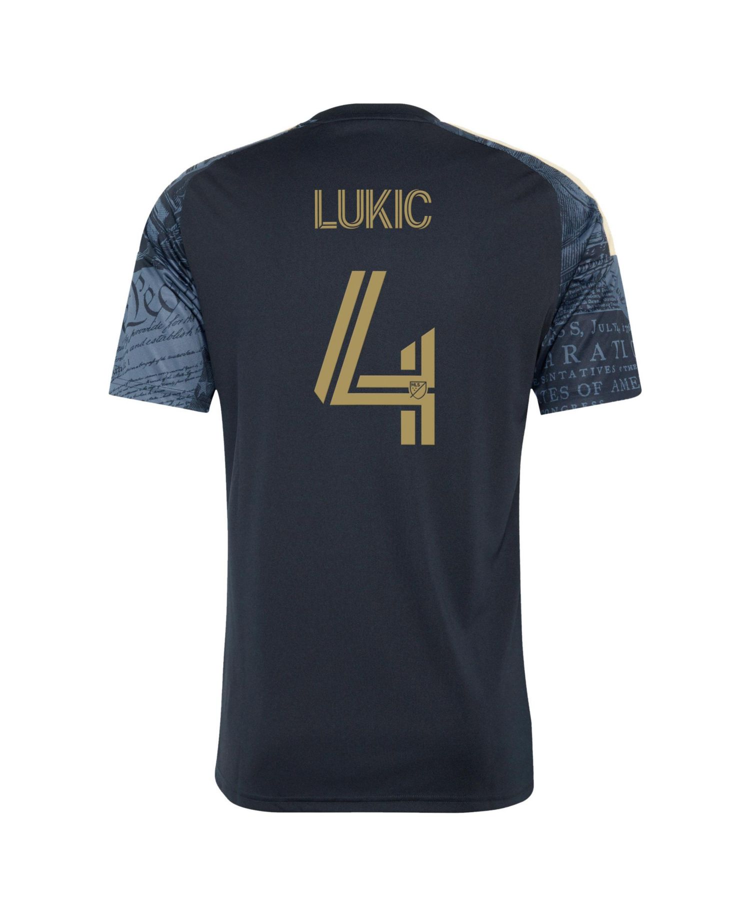 Men's Jovan Lukic Navy Philadelphia Union 2026 1776 Kit Replica Jersey