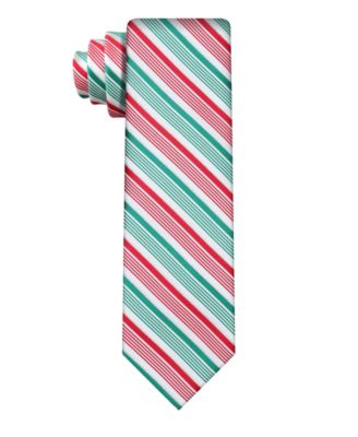 Men's Candy Cane Striped Tie