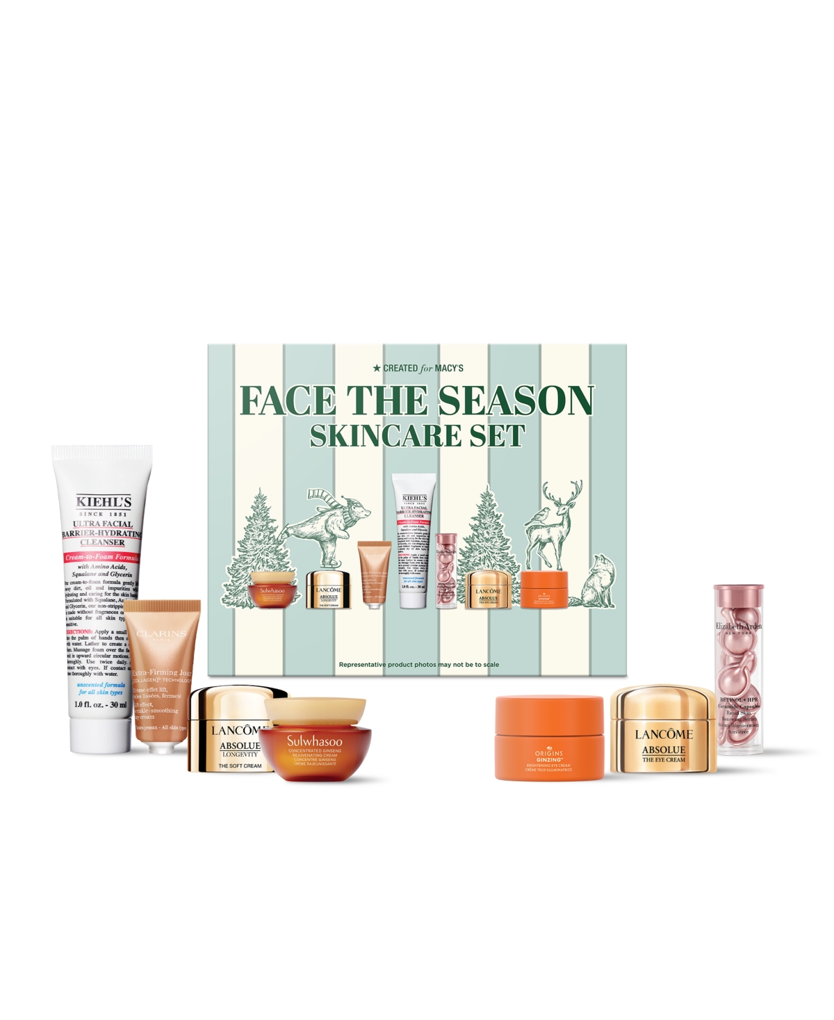Created For Macy's 7-piece Face The Season Skincare Set In No Color