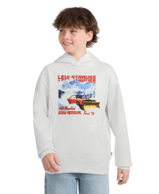 Boys' 8-20 Snow Plow Long-Sleeve Kangaroo-Pocket Hoodie