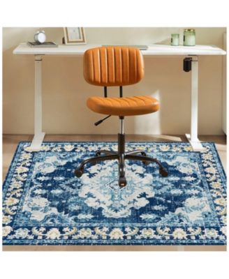 Anti Slip Office Chair Mat For Hardwood Floors Easy Glide Floor Protector