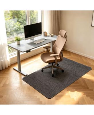 Hard Floor Office Chair Mat Waterproof Heat Resistant Anti Slip Easy Clean