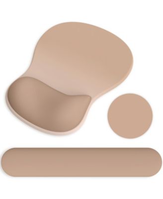 Ergonomic Gel Wrist Rest Mouse Pad With Anti Slip PU Base For Gaming Office