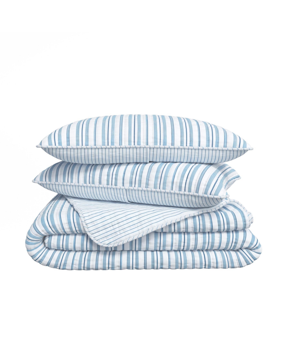 Linery & Co Striped Quilt Set with Shams