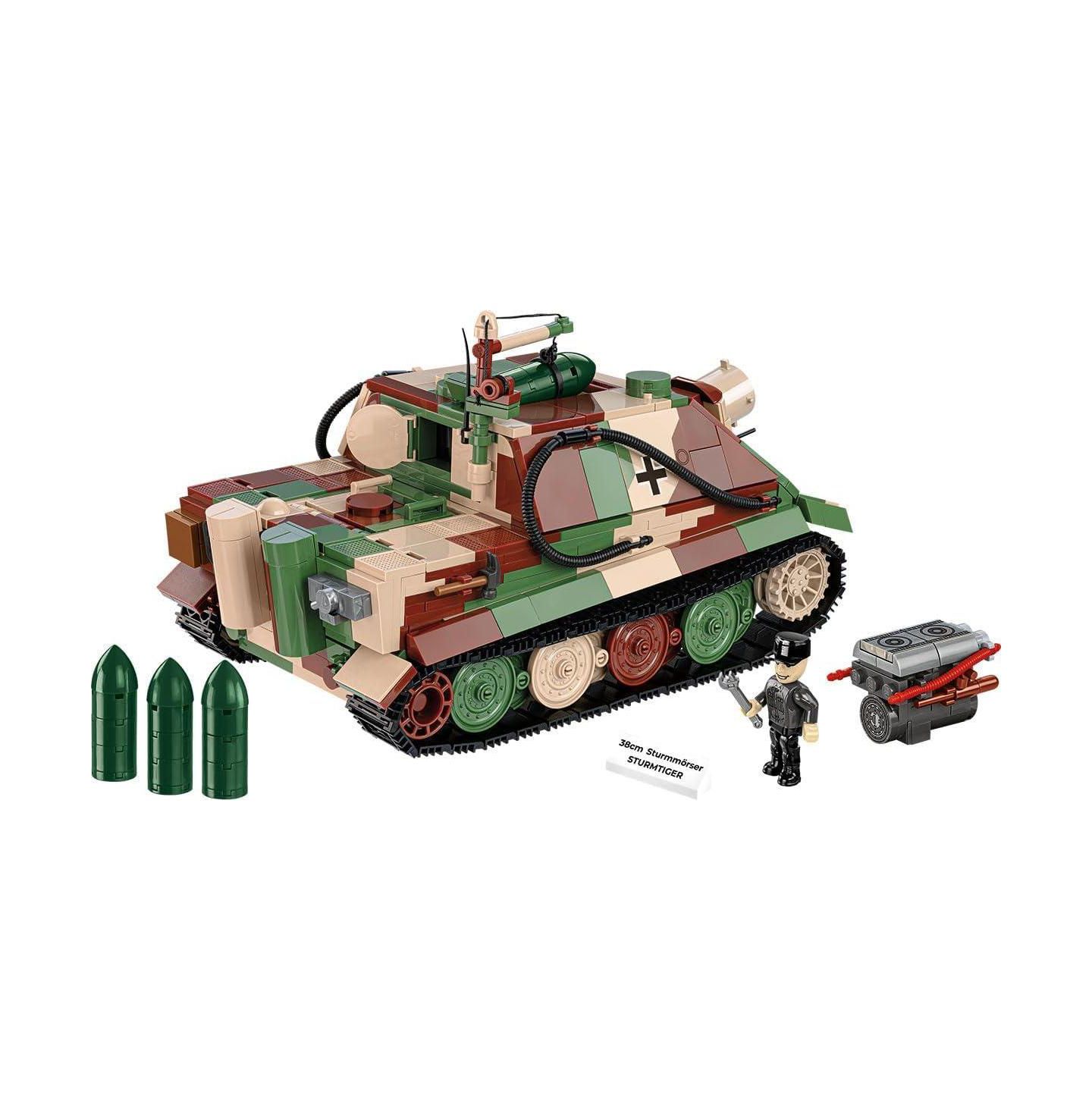 Детский конструктор COBI Historical Collection Wwii Sturmtiger 1,100-Piece Building Set, Ages 9+ — фото 6