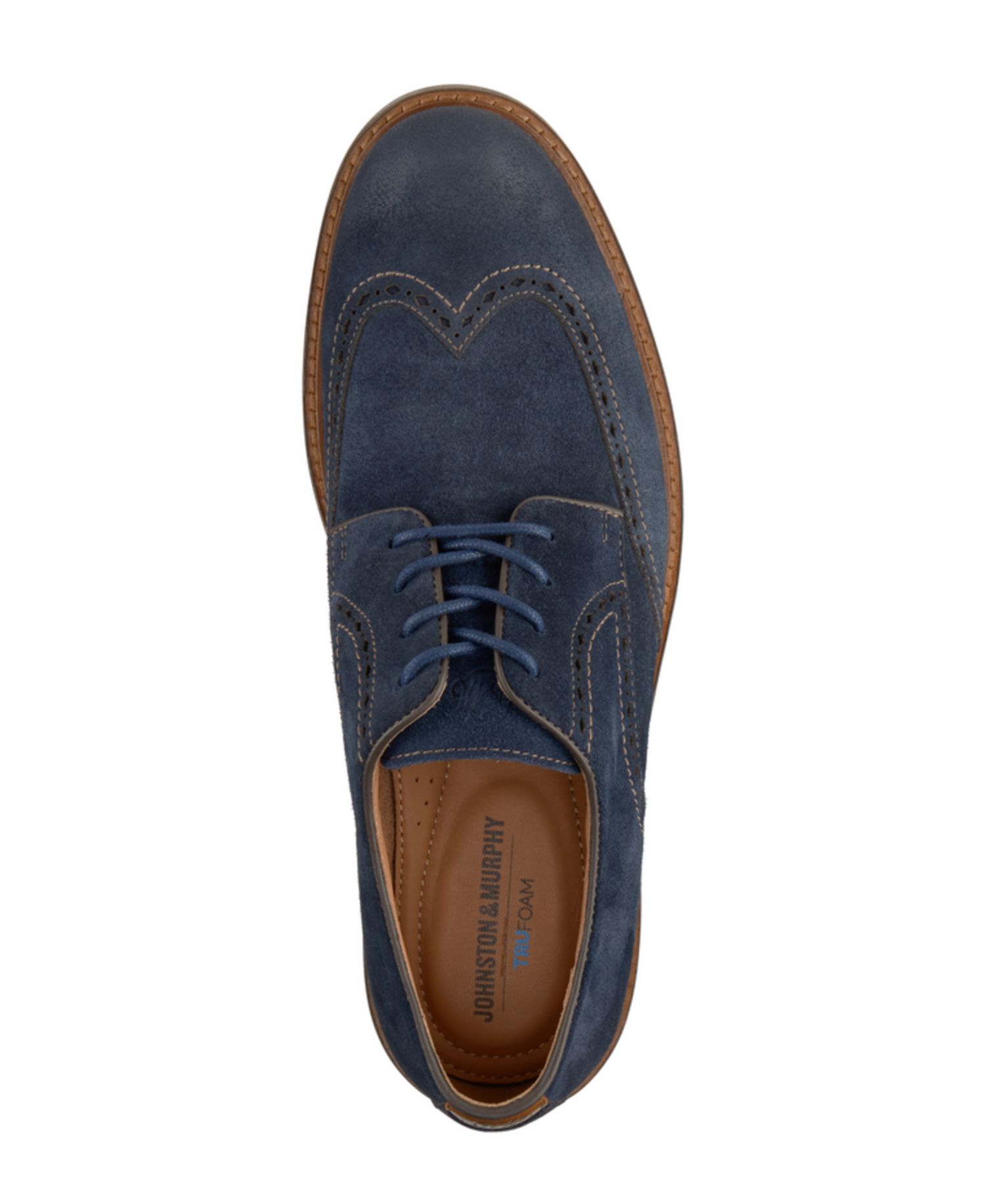 Men's Ripley Suede Wingtip Oxfords