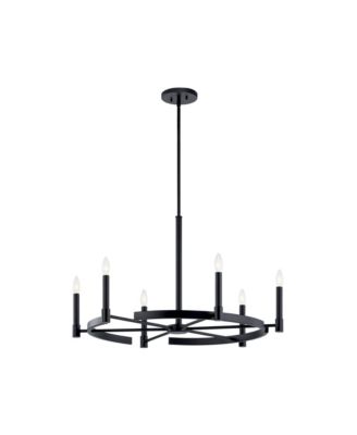 Tolani 34" Wide 6-Light Chandelier