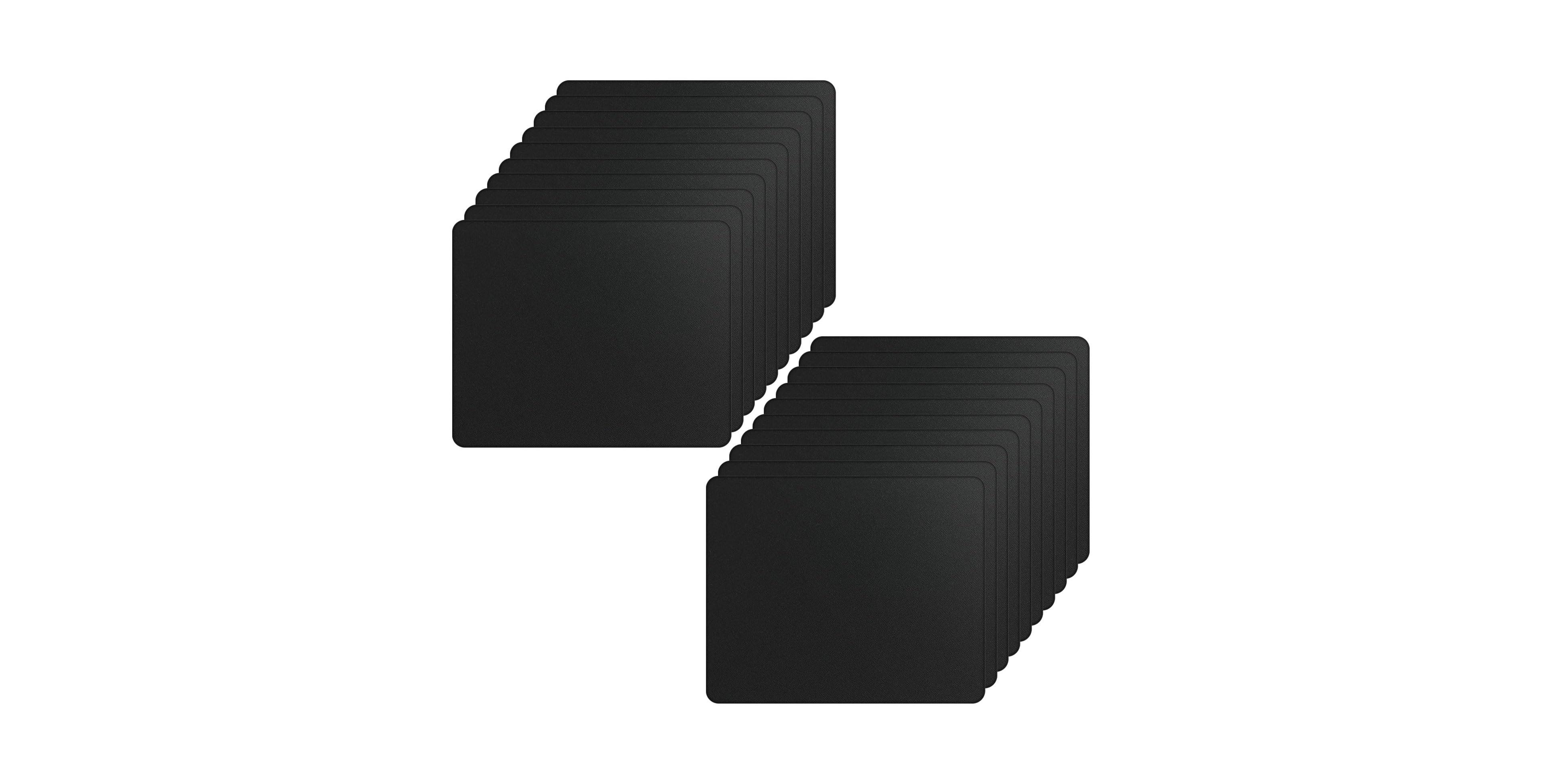Lofree Non-Slip Cloth Mouse Pads for Wired, Wireless, Optical and Laser Mice, 20-Pack