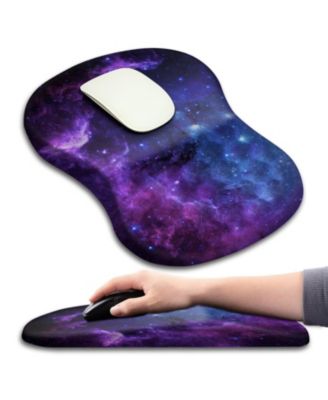 Ergonomic Wrist Support Mouse Pad, Works with Wireless, Optical, Laser, and Most Standard Mouse Types