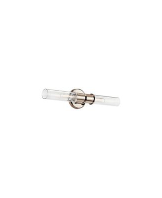 Aviv 24" High Polished Nickel 2-Light Wall Sconce