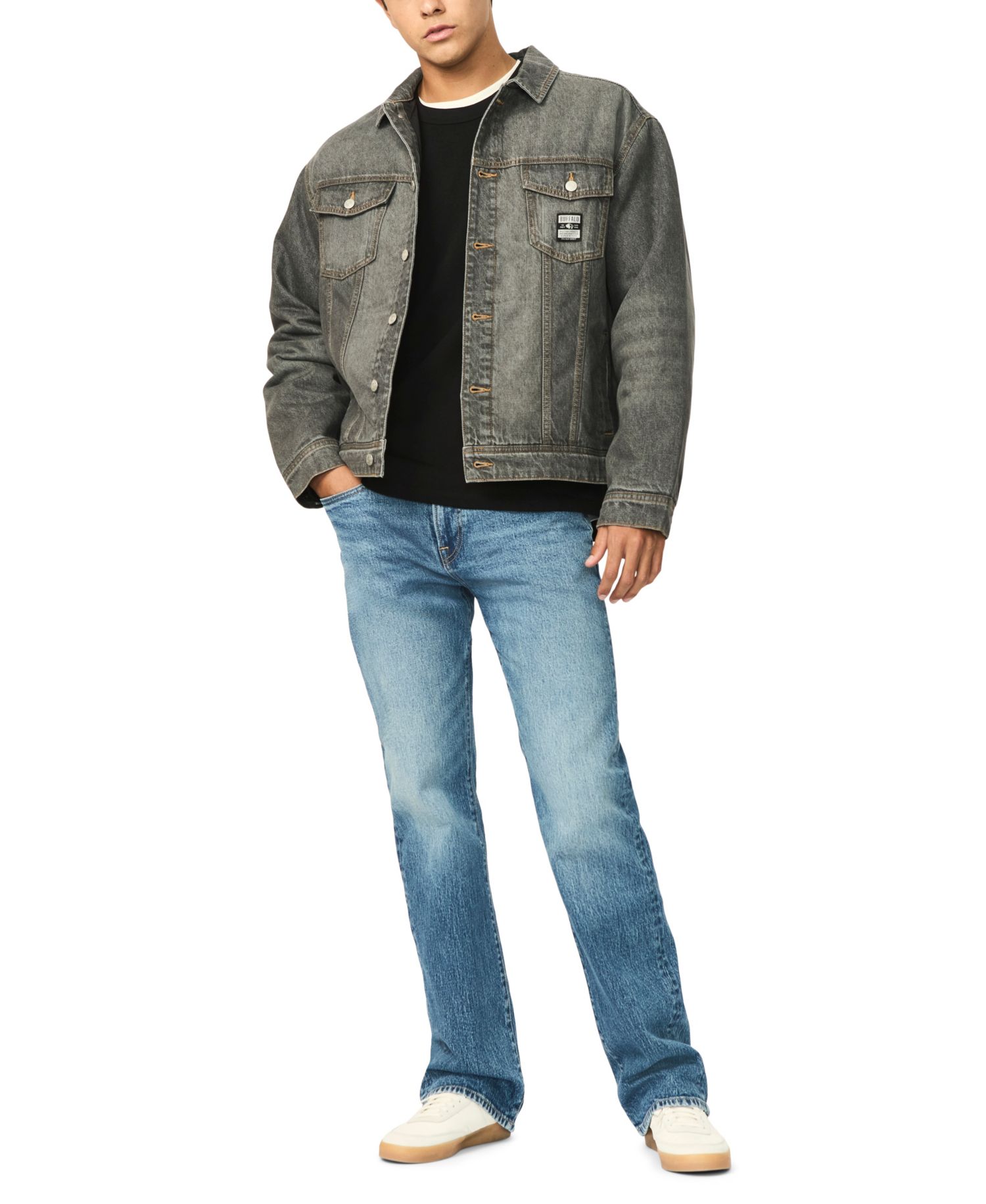 Men's Joe Oversized Stretch Denim Jacket