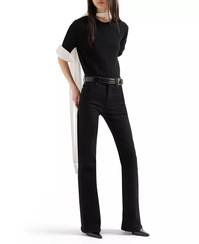 Women's Leggy Mid-Rise Denim Bootcut Jeans - thumbnail 2
